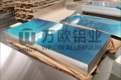 China De Legeringsblad van het douanealuminium, Aluminiumblad aan Grootte met Hoge Helderheid wordt gesneden die Te koop