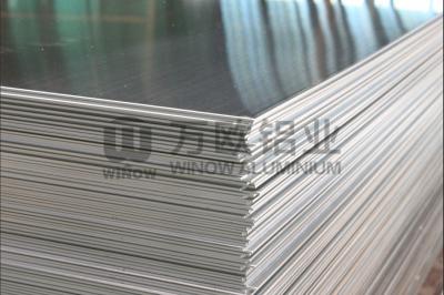 China Koudgewalst Aangepast Aluminiumblad 1050 0.5mm Dikte met Molen beëindigt Oppervlakte Te koop