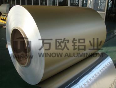 China Hot / Cold Rolled Color Coated Aluminium Coil For Roofing And Cladding System for sale