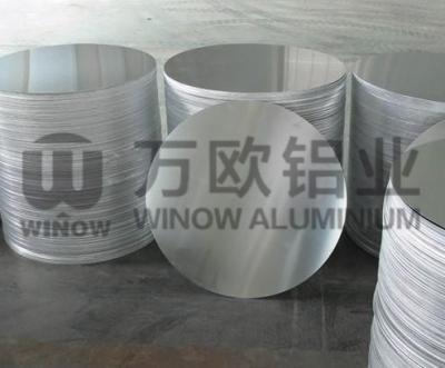 China Glatte Runde anodisierte Aluminiumdisketten-natürliche Farbkorrosionsbeständigkeit zu verkaufen