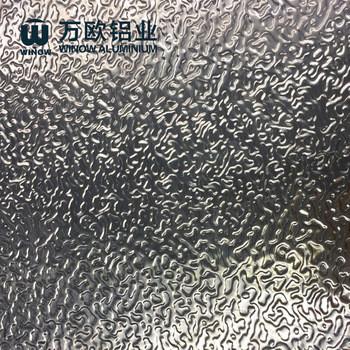 China Perforated Hard Alloy Aluminium Embossed Sheet Beautiful Appearance for sale