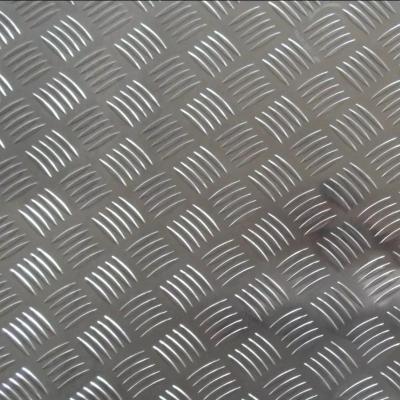 China 1.0 - 7.0mm Thickness 5005 Aluminum Diamond Plate Sheets Mill Finish Surface for sale