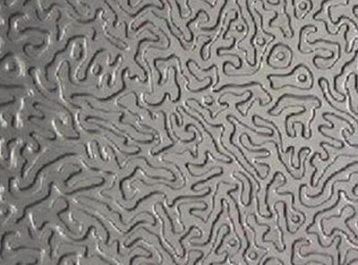 China Orange Peel Patterned Aluminum Sheets , 0.28-1.5mm Embossed Aluminium Coil for sale