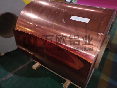 China 3003 Met een laag bedekte het Aluminiumrol van H18 Kleur met Molen Gebeëindigde Oppervlaktebehandeling Te koop