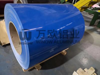 China 1250MM Width Painted Aluminium Coil 0.6MM Thickness For Decoration for sale