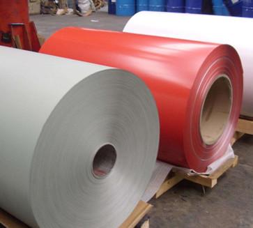 China Hoge Prestatiespe/van PVDF de Kleur Met een laag bedekte Maximum 2000mm Breedte van het Aluminiumrol Te koop