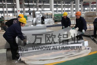 China Hoge Helderheid 5005 5052 Plaat van het Aluminiumdek/de Plaat van de Legeringscontroleur voor Decoratie Te koop