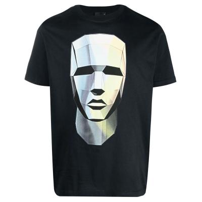 China Anti-wrinkle OEM O-Neck Short Sleeve Digital Printing Cotton T-shirt Men for sale