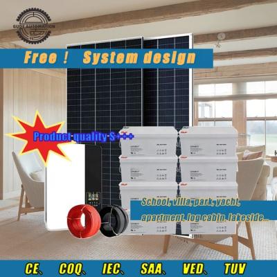 China home solar system all in one full set solar power system on grid 10kw solar power system for home for sale