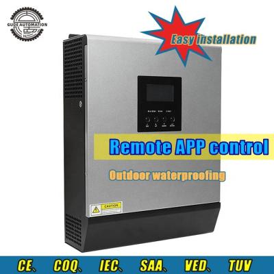 China Gude Solar Power System Home Solar Power System Hybrid MPPT Solar Inverter 3kw 3000w 5kw 5000w 5.5Kw 24V 48V Off Grid Inverter China Wholesale Price for sale