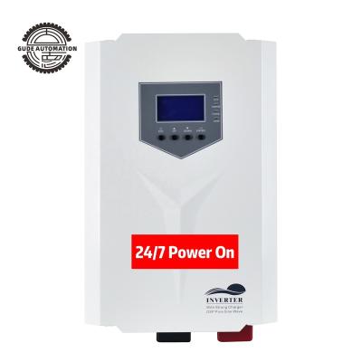 China 6000 7000 8000 10000W Watt On Grid Hybrid Inverter 4kw 5kw 3 Phase Solar 400v Inverter For Home Use Grid Tie Inverter 650 440 225 for sale