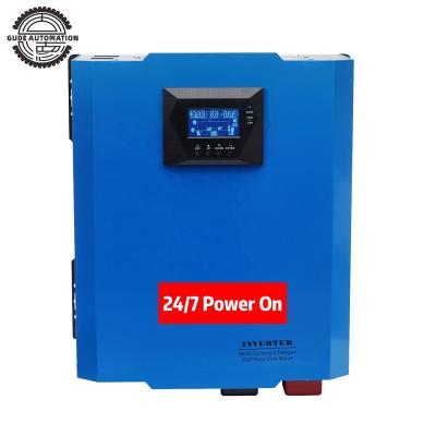 China Max 12KVA High Frequency North American Home PV Split 3 48 Volt 8Kw Three Phase Hybrid Solar Inverter Off Grid Tie Power Inverter for sale