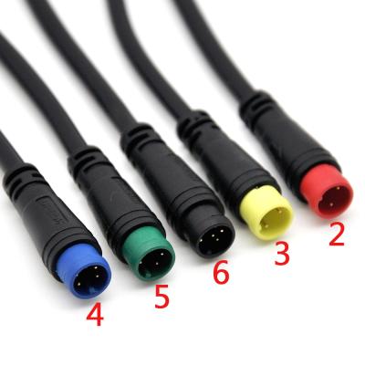 China Direct electric bike plug in 2pin 3pin 4pin 5pin 6pin waterproof connectors for e bike connector for sale