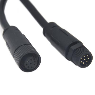 China Automotive Male And Female Power Signal 8 Pin Waterproof Connector for sale