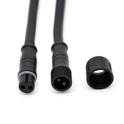 China High quality automotive male and female IP68 waterproof connector m8 m12 2 3 4 5 terminals for car lights for sale