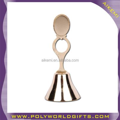 China Europe metal and bronze material type souvenir bell, souvenir brass bell, souvenir metal bell for sale