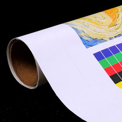 China Inkjet Printing New Arrival Decoration Blank Canvas Roll Upholstery Polyester Cotton Inkjet Canvas For Sale for sale