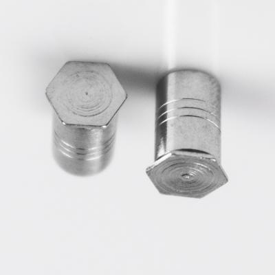 China Stainless Steel Tapered Flat Head Hexagon Server Rivet External Column for sale