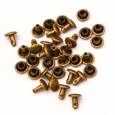 China Brass vintage metal brass rivets for backrest for sale