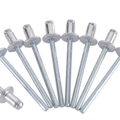 China Chinese Supplier Stainless Steel Open Shade Rivets Half Tube Rivets for sale