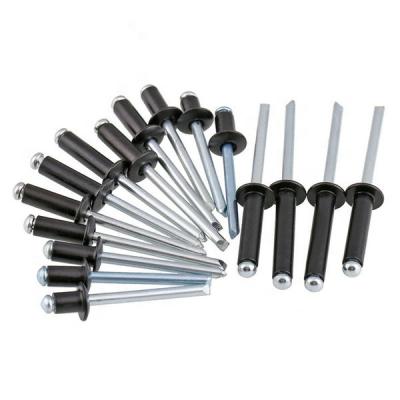 China Open type aluminum color aluminum steel blind rivet/blind rivet fastener for sale