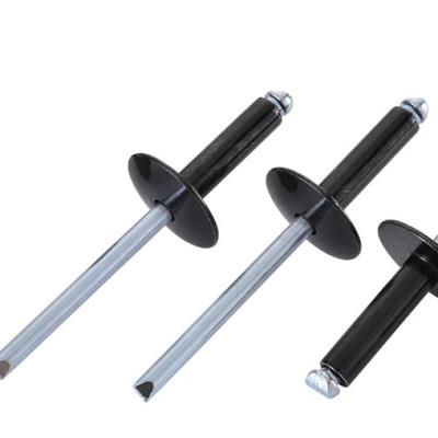 China Stainless Steel Black Aluminum Blind Rivets With Mushroom Head for sale