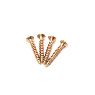 China Hot Selling Wholesale Gold and Silver Round Phillips Screws Musical Instrument Musical Instrument Guitar Accessories for sale