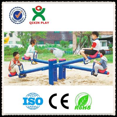 China Animal Shape Plastic Seesaw , Outdoor Playground Structures Used Kids Seesaw For School for sale