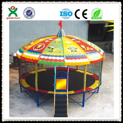 China Kids Round Trampoline for Amusement Park Entertainment Projects for sale