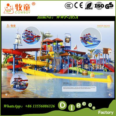 China Pirates Theme Huge Water Park, Giant Water House for Kids and Adults WWP-285A for sale