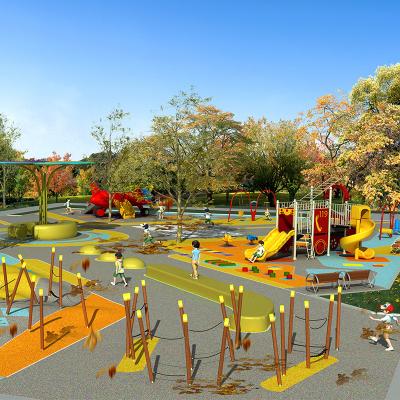 China High level Outdoor theme amusement park playground factory in Guangzhou China for sale