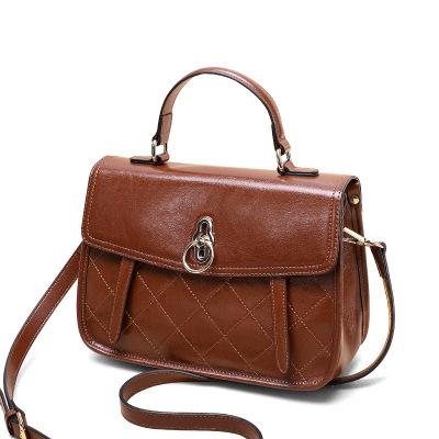 China Fashion Bag Genuine Leather Genuine Leather Cross - Body Women's Handbags Tote Shoulder Handbags and Ladies Bag for sale