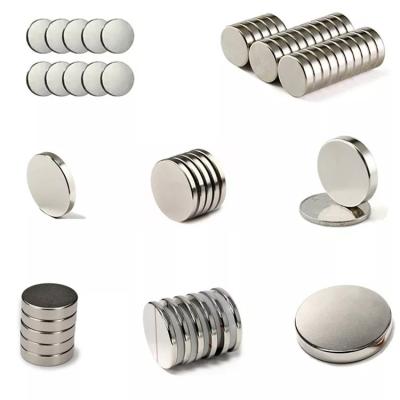 China Industrial Strong Neodymium Magnet Boron Iron Magnet Round Magnet N35-N52 for sale