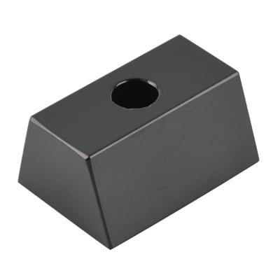 China Industrial Magnet Perforated Round Iron Strong Special Shaped Magnet Black Ferrite Magnet Square Magnet for sale