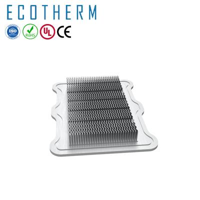 China Swal-B019 Radiator Ultra Mute Bonded Aluminum Corrugated Fins Radiator for sale