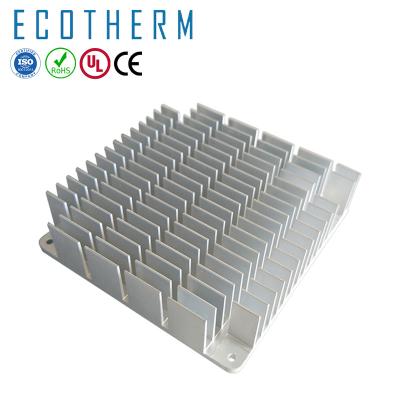 China Aluminum Alloy Ecotherm Aluminum Alloy Ecotherm Bar 12mm Pin Fin Heatsink Big Led PCB Cob Led Heatsink for sale