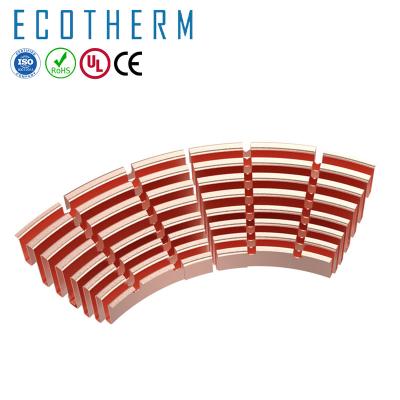 China Ecotherm Car Amplifier Copper Radiator Brass Bent Fin Radiator for sale