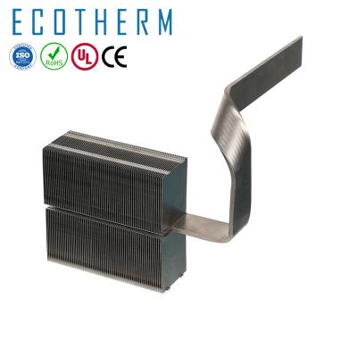 China Refrigeration Parts New Technology Thin Bending Aluminum Pipe And Zipper Fin Vapor Chamber Welding Copper Radiator for sale