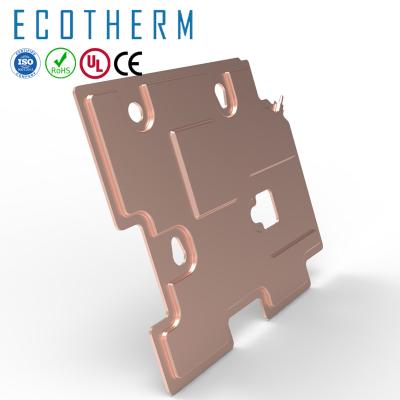 China Ecotherm 200w Heatsink Nickel Plating GPU Backplate VC Heatsink Copper Vapor Chamber Heatsink For Industrial Server Cpu for sale