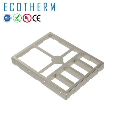 China Ecotherm Aluminum Metal Shield Box Enclosure SPTE Sheet Metal Factory Customized Parts Stamping EMI RF Metal Shield Cover for sale