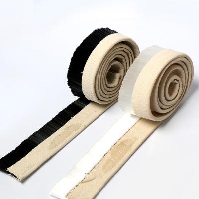 China Nylon Sailcloth Bristle Tape Cleaning Brush For Machine And Equipment for sale