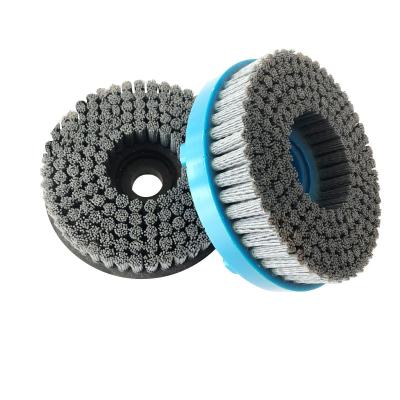 China Marble Customize Nylon Abrasive Rotary Polishing Grinding Brush for sale