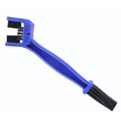 China Bicycle Motorcycle Chain Cleaner Nylon and ABS Bike Brush Cycling Chain Clean Maintenance Dirt Clean Brush for sale