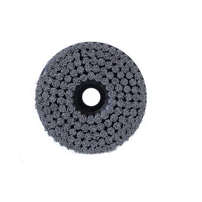 China Circular Wheel Durable Polishing Abrasive Nylon Brush for sale