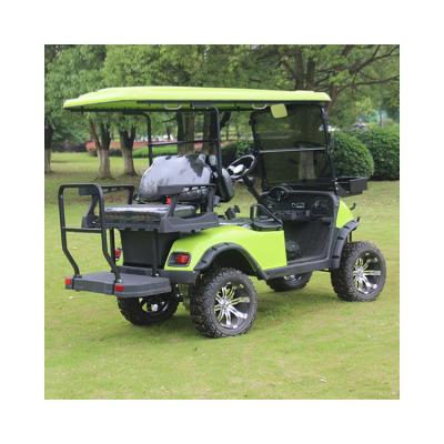 China Golf Road Legal Electric Cart Farm Electric Service Ce Certified Utility Vehicle With Rear Seat 14