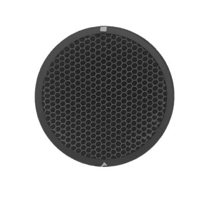 China air purifying round air filter hepa filter for small air purifier custom activated carbon filter for sale