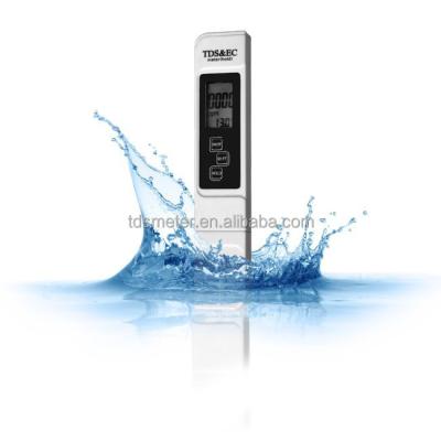 China White Color Low Price Water Quality Water Quality Tester TDS&EC Meter Digital Socket Testing for sale