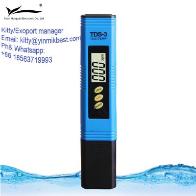 China 5min TDS meter for water quality tester and soil tester with backlight for sale