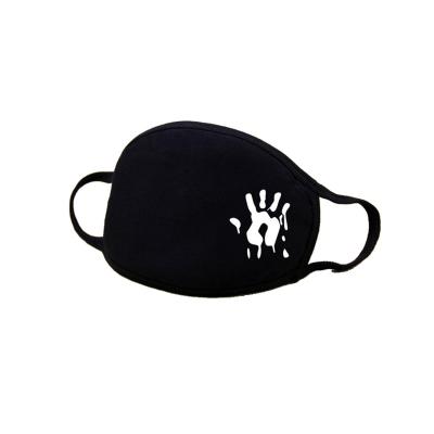 China Heat Preservation Wholesale Black Cotton Face Mask With Logo Unisex Cotton Masks For Four Seasons for sale