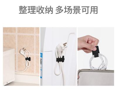 China Wholesale Elastic Universal Self-locking Reusable Adjustable Nylon Cable Tie for sale